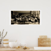 Wetenschapsles op de London Grammar School voor Gi Poster (Keuken)