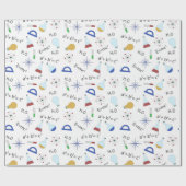 Wetenschapsliefhebber Cadeaupapier (Vlak)