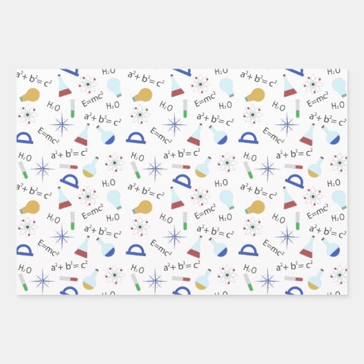 Wetenschapsliefhebber Inpakpapier Vel (Voorkant)