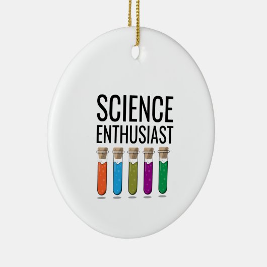 Wetenschapsliefhebber Keramisch Ornament (Rechts)
