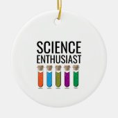 Wetenschapsliefhebber Keramisch Ornament (Voorkant)