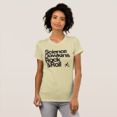 Wetenschapsluirots en -rol t-shirt (Voorkant volledig)