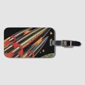 wetenschapsmaterij Scheepswerf door ruimtesterren Bagagelabel (Voorkant (horizontaal))