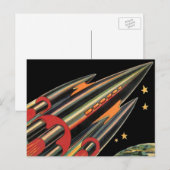  wetenschapsmaterij Scheepswerf door ruimtesterren Briefkaart (Voorkant / Achterkant)