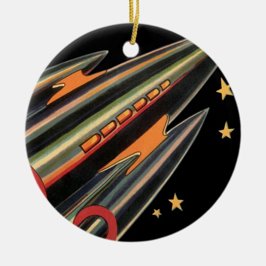  wetenschapsmaterij Scheepswerf door ruimtesterren Keramisch Ornament (Voorkant)