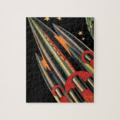 wetenschapsmaterij Scheepswerf door ruimtesterren Legpuzzel (Verticaal)