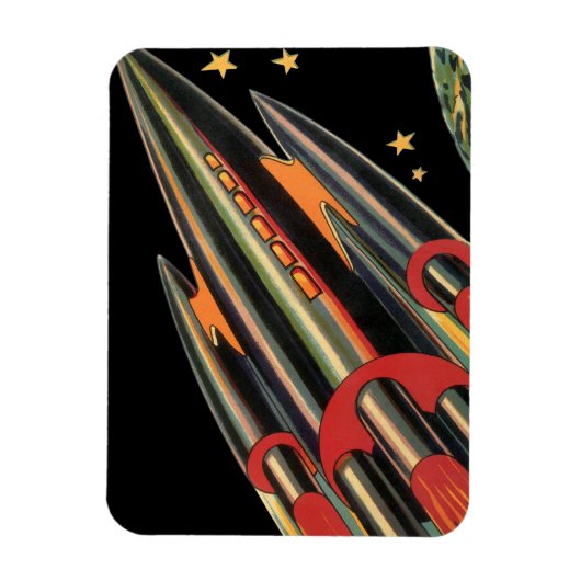  wetenschapsmaterij Scheepswerf door ruimtesterren Magneet (Verticaal)