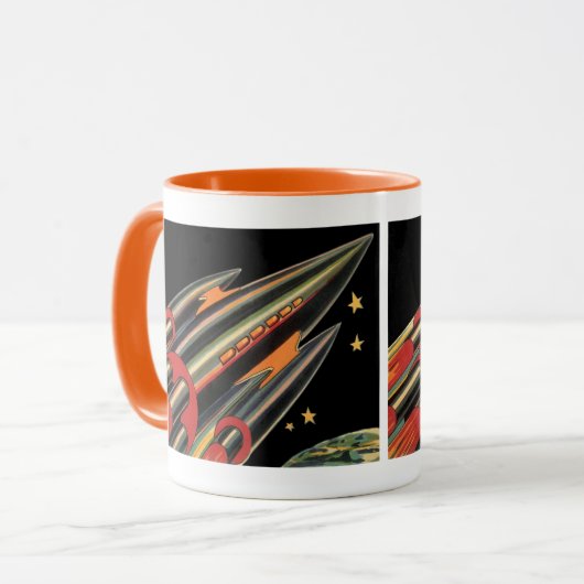  wetenschapsmaterij Scheepswerf door ruimtesterren Mok (Voorkant links)