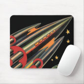 wetenschapsmaterij Scheepswerf door ruimtesterren Muismat (Met muis)