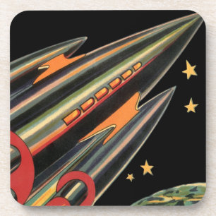 wetenschapsmaterij Scheepswerf door ruimtesterren Onderzetter