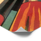  wetenschapsmaterij Scheepswerf door ruimtesterren Poster (Hoek)