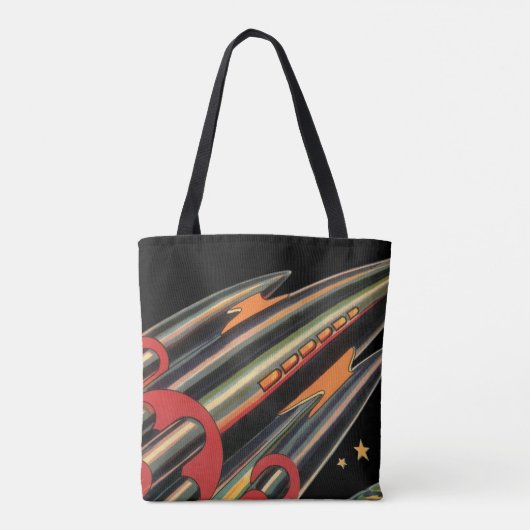 wetenschapsmaterij Scheepswerf door ruimtesterren Tote Bag (Achterkant)