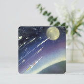  wetenschapsmatige raketten in de ruimte door Plan (Staand voorkant)