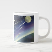  wetenschapsmatige raketten in de ruimte door Plan Grote Koffiekop (Rechts)