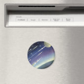 wetenschapsmatige raketten in de ruimte door Plan Magneet (Insitu (Vaatwasser))