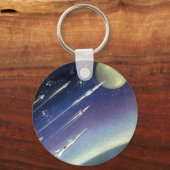 wetenschapsmatige raketten in de ruimte door Plan Sleutelhanger (Voorkant)