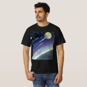  wetenschapsmatige raketten in de ruimte door Plan T-shirt (Voorkant volledig)
