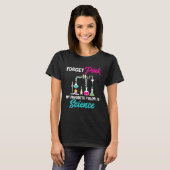 Wetenschapsmeisje STEM techniek Wetenschapper teru T-shirt (Voorkant volledig)