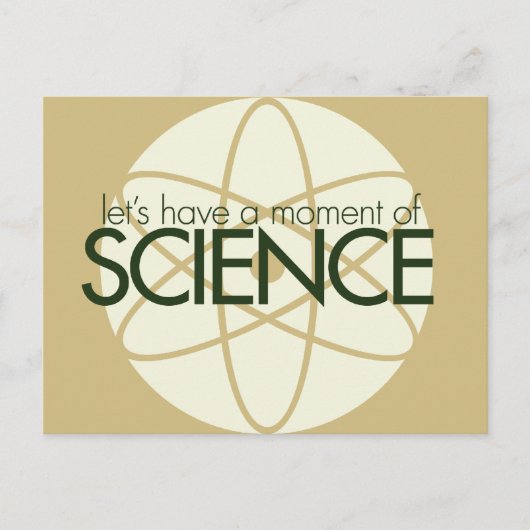 Wetenschapsmoment Briefkaart (Voorkant)