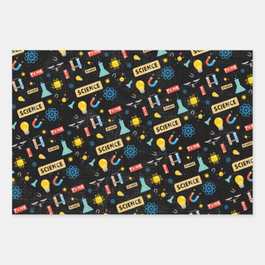 Wetenschapsnatuurkunde Inpakpapier Vel (Voorkant)