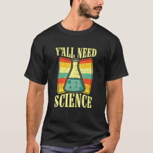 Wetenschapsnatuurkundige scheikunde Biologie Leerl T-shirt