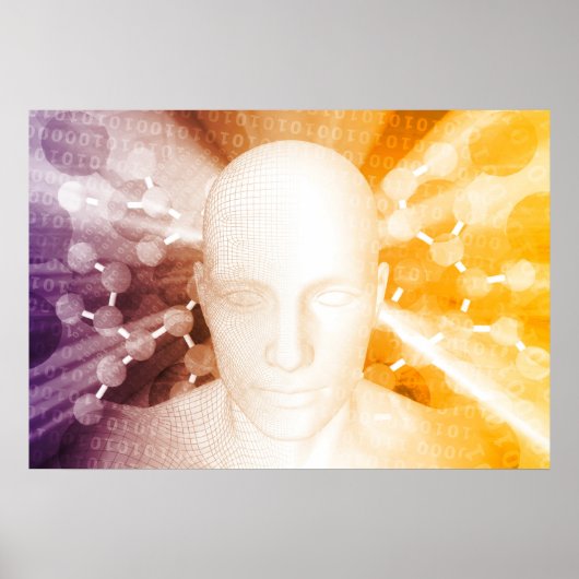 Wetenschapsonderzoek en -ontwikkeling poster (Voorkant)