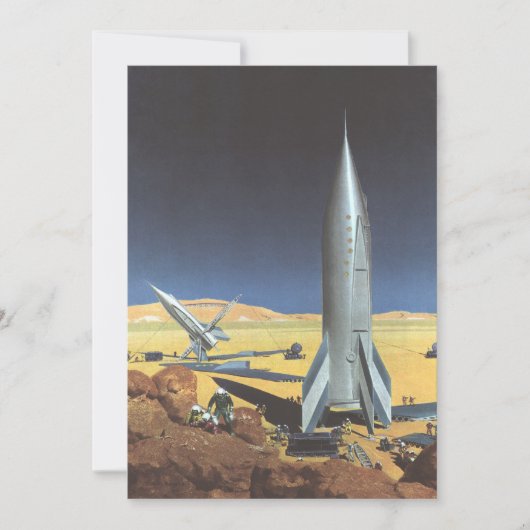  wetenschapspartijen met raketten (Voorkant)