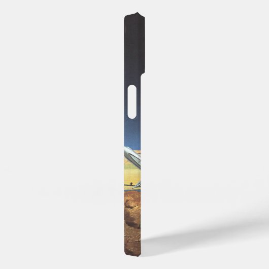 wetenschapspartijen met raketten Case-Mate iPhone case (Achterkant / Rechts)