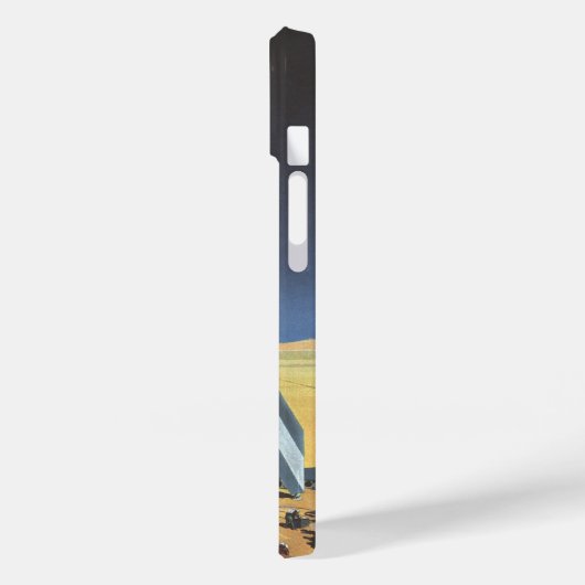 wetenschapspartijen met raketten Case-Mate iPhone case (Achterkant / Links)