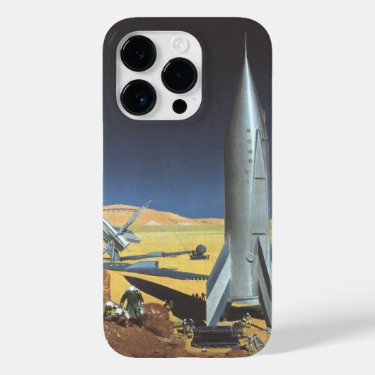  wetenschapspartijen met raketten Case-Mate iPhone case (Achterkant)