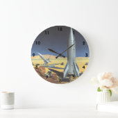  wetenschapspartijen met raketten grote klok (Huis)