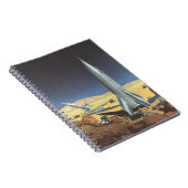  wetenschapspartijen met raketten notitieboek (Rechterzijde)