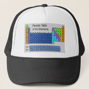 Wetenschapsperiodieke lijst van Elementen — Gift Trucker Pet