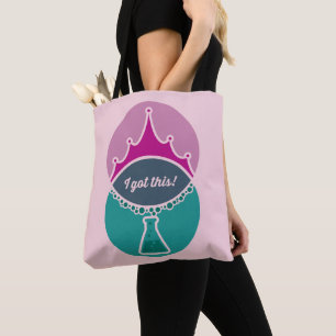 Wetenschapsprinses (gedempt) Roze Tas