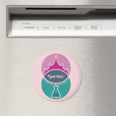 Wetenschapsprinses (Muted) Magnet (Insitu (Vaatwasser))