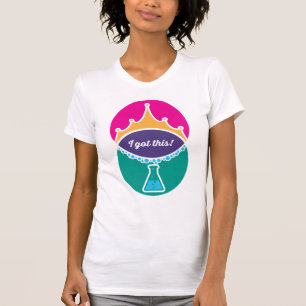 Wetenschapsprinses (Vet) Shirt vrouwen