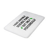 Wetenschapspuns periodiek badmat (Gekanteld)