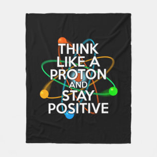 Wetenschapsquote Moderne Leuke Inspirerende Spreuk Fleece Deken