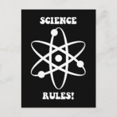 wetenschapsregels briefkaart (Voorkant)