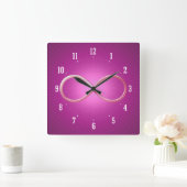 Wetenschapsregels | Geek Gifts Vierkante Klok (Huis)