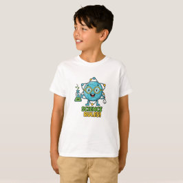 Wetenschapsregels! Schattigee Cartoon Atom voor Ge T-shirt