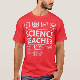 Wetenschapsschool leraar 100 Organisch Funny Premi T-shirt