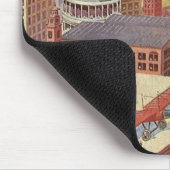  Wetenschapsstad, Victoriaans Steam Punk Muismat (Hoek)