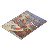  Wetenschapsstad, Victoriaans Steam Punk Notitieboek (Linkerzijde)