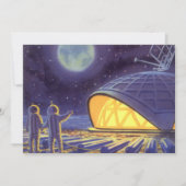  wetenschapstichting buitenaardse wezens op blauwe (Voorkant)