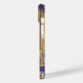  wetenschapstichting buitenaardse wezens op blauwe Case-Mate iPhone case (Achterkant / Links)