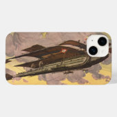  wetenschapsvlucht Seaplane Case-Mate iPhone Case (Achterkant (horizontaal))