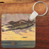 wetenschapsvlucht Seaplane Sleutelhanger (Achterkant)