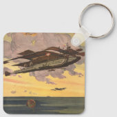  wetenschapsvlucht Seaplane Sleutelhanger (Achterkant)