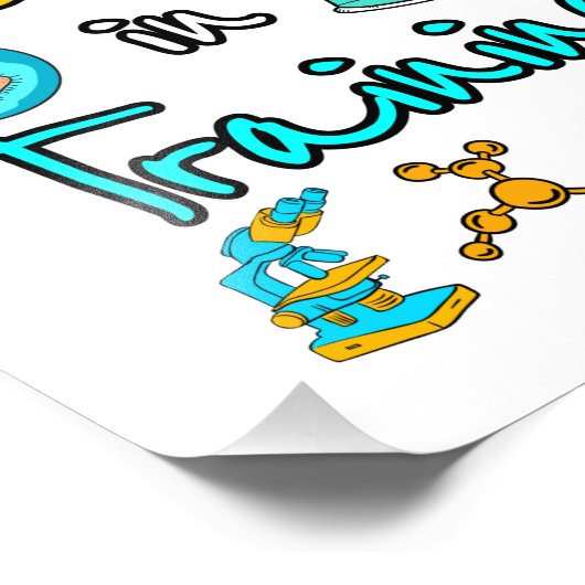 Wetenschapswetenschapper Lover STEM Foto Afdruk (Hoek)